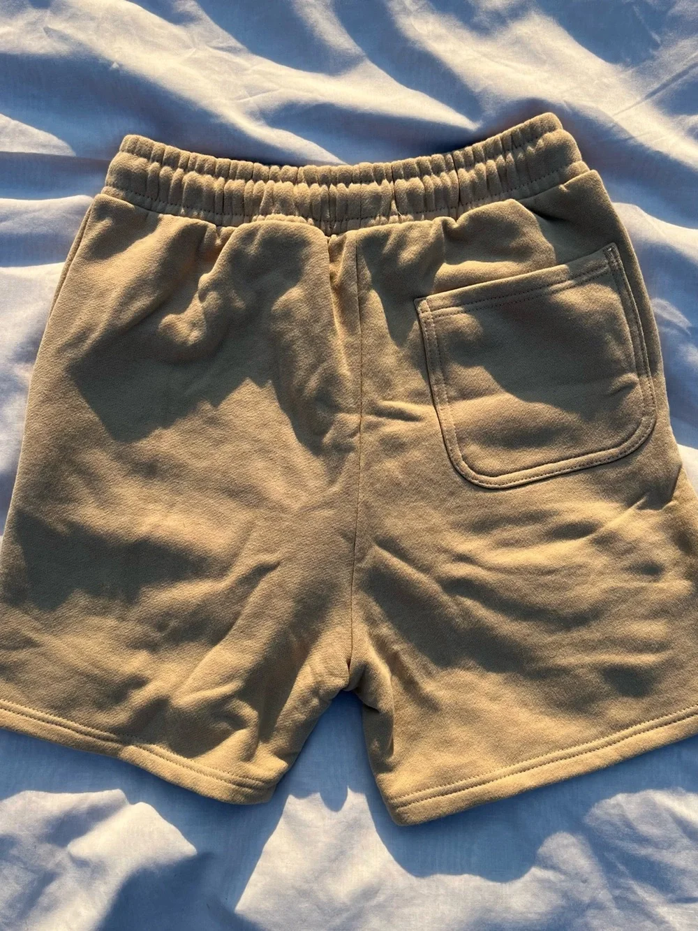 Beige Sweat-shorts